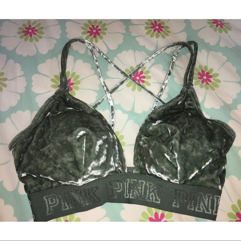 Victoria’s Secret PINK Velour Bralette